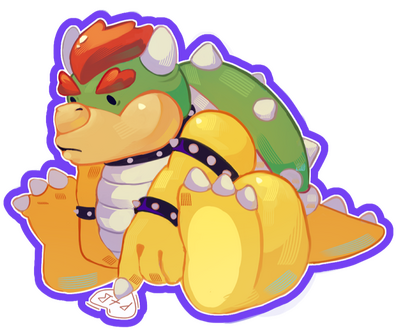 Design Sticker - Bowser